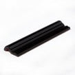 Metro Black 5cm x 20cm Dado Border Tile
