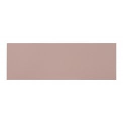 Metro Brick Flat Gloss Pink Powder 10cm x 30cm Wall Tile