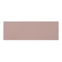 Metro Brick Flat Gloss Pink Powder 10cm x 30cm Wall Tile