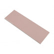 Metro Brick Flat Gloss Pink Powder 10cm x 30cm Wall Tile