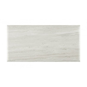 Metro Brick Flat Stone Effect Blanco 7.5cm x 15cm Wall Tile