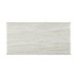 Metro Brick Flat Stone Effect Blanco 7.5cm x 15cm Wall Tile