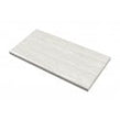 Metro Brick Flat Stone Effect Blanco 7.5cm x 15cm Wall Tile