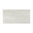 Metro Brick Flat Stone Effect Blanco 7.5cm x 15cm Wall Tile