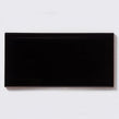 Metro Brick Gloss Black 10cm x 20cm Wall Tile