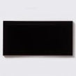 Metro Brick Gloss Black 10cm x 20cm Wall Tile