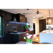 Metro Brick Gloss Black 10cm x 20cm Wall Tile