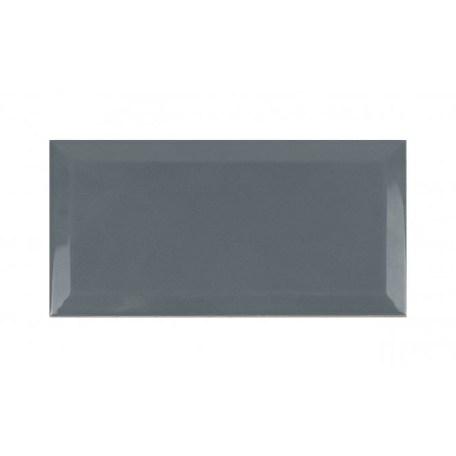 Metro Brick Gloss Blue Mist 10cm x 20cm Wall Tile