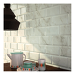 Ribesalbes Ceramica Metro Brick Gloss Calacatta Beige 10cm x 30cm Wall Tile