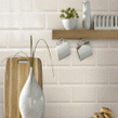 Metro Brick Gloss Cream 10cm x 20cm Wall Tile