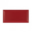 Metro Brick Gloss Dark Red 10cm x 20cm Wall Tile