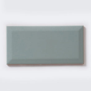 Metro Brick Gloss Duck Egg 10cm x 20cm Wall Tile