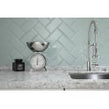 Metro Brick Gloss Duck Egg 10cm x 20cm Wall Tile