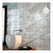 Ribesalbes Ceramica Metro Brick Gloss Forest Gris 10cm x 30cm Wall Tile
