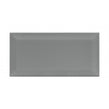 Metro Brick Gloss Grafito 10cm x 20cm Bevelled Wall Tile