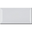 Metro Brick Gloss Grey 10cm x 20cm Wall Tile