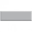 Metro Brick Gloss Light Grey 10cm x 30cm Wall Tile