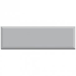 Metro Brick Gloss Light Grey 10cm x 30cm Wall Tile