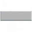 Metro Brick Gloss Light Grey 10cm x 30cm Wall Tile