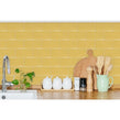 Metro Brick Gloss Pastel Yellow 10cm x 20cm Wall Tile
