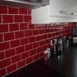 Metro Brick Gloss Red 7.5cm x 15cm Wall Tile