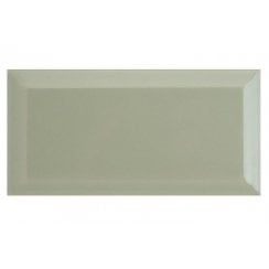 Metro Brick Gloss Sage Green 10cm x 20cm Wall Tile n