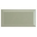 Metro Brick Gloss Sage Green 10cm x 20cm Wall Tile n