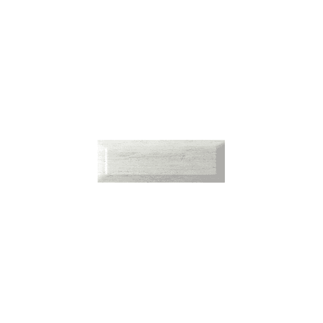 Metro Brick Gloss Travertino Gris 10cm x 30cm Wall Tile