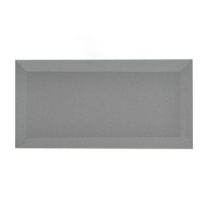 Metro Brick Grey Matt 10cm x 20cm Wall Tile