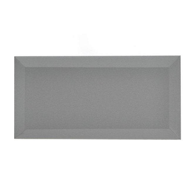 Metro Brick Grey Matt 10cm x 20cm Wall Tile