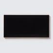 Metro Brick Matt Black 10cm x 20cm Wall Tile