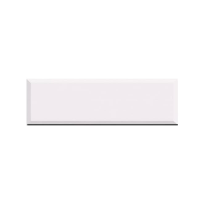 Metro Brick Matt White 10cm x 30cm Wall Tile