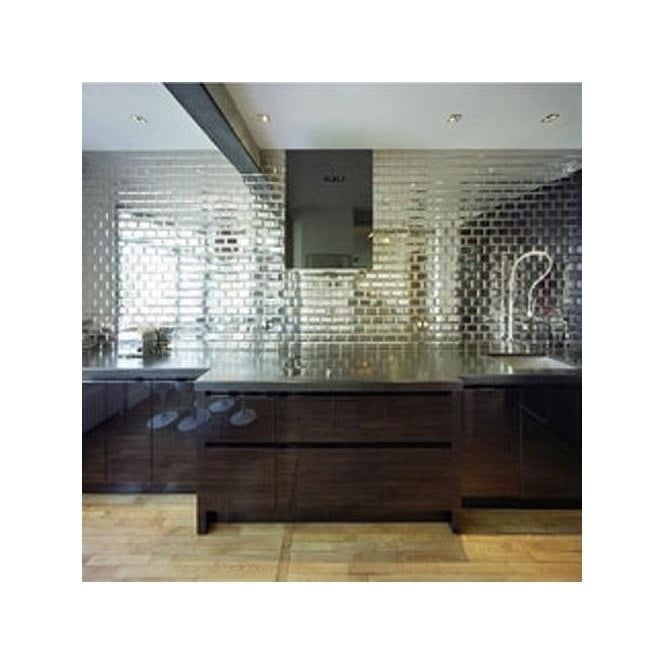 Metro Brick Mirror 5mm 10cm x 30cm Wall Tile