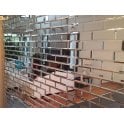 Metro Brick Mirror 5mm 7.5cm x 30cm Wall Tile