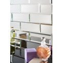 Metro Brick Mirror 5mm 7.5cm x 30cm Wall Tile