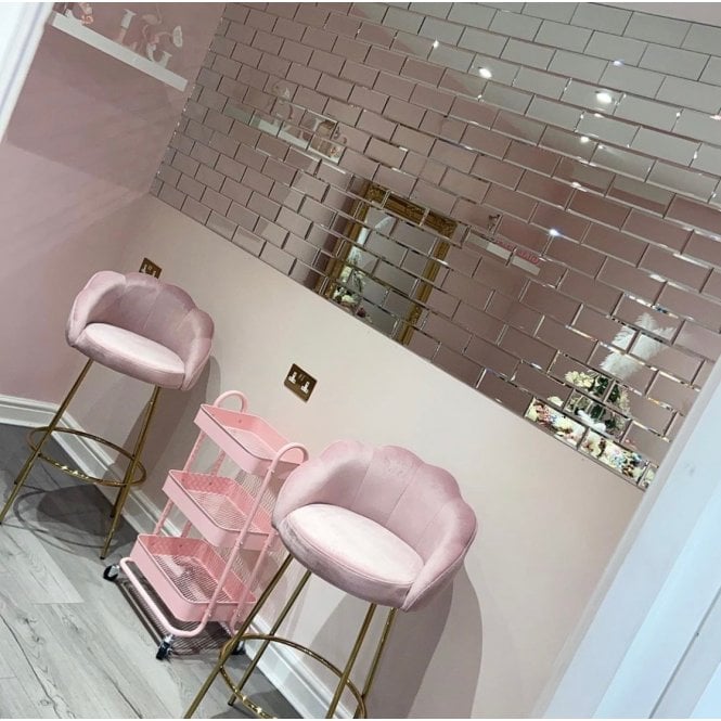 Metro Brick Mirror 8mm 10cm x 30cm Wall Tile