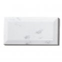 Equipe Metro Carrara Gloss 7.5cm x 15cm Wall Tile