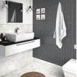 Equipe Metro Carrara Gloss 7.5cm x 30cm Wall Tile