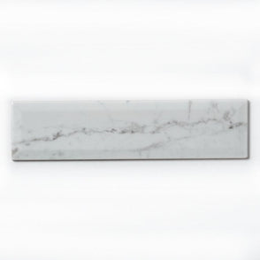 Equipe Metro Carrara Matt 7.5cm x 30cm Wall Tile