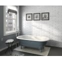 Equipe Metro Carrara Matt 7.5cm x 30cm Wall Tile