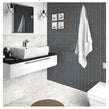 Equipe Metro Carrara Matt 7.5cm x 30cm Wall Tile