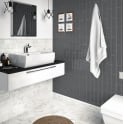 Equipe Metro Carrara Matt 7.5cm x 30cm Wall Tile