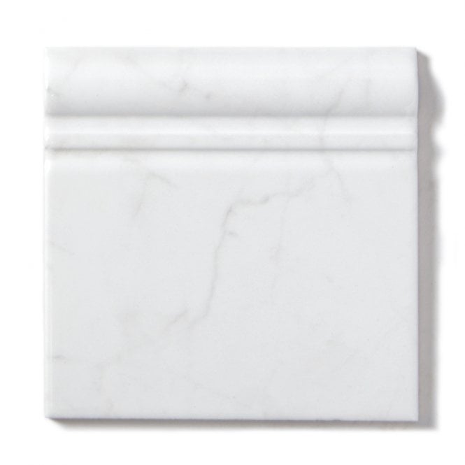 Equipe Metro Carrara Skirting (15cm x 15cm) Wall Tile