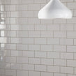 Metro Flat Gloss White 10cm x 20cm Wall Tile