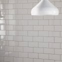 Metro Flat Gloss White 10cm x 20cm Wall Tile