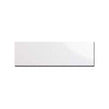 Metro Flat Gloss White 10cm x 30cm Wall Tile