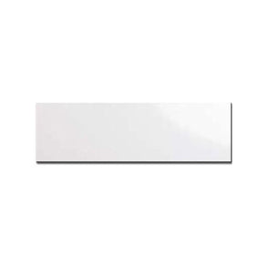 Metro Flat Gloss White 10cm x 30cm Wall Tile