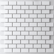 Metro Flat Matt White 30cm x 30cm (2.3cm x 4.8cm) Mosaic Tile