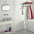 Metro Flat White 7.5cm x 15cm Wall Tile