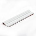 Metro Matt White Border 5cm x 20cm Wall Tile